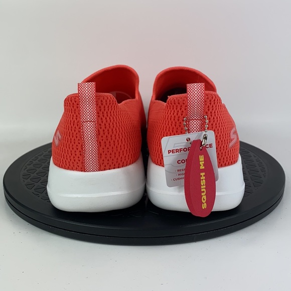 Skechers Go Walk Joy Slip On Casual Shoes Orange/White 15600 Women’s Size 13 - Picture 6 of 12